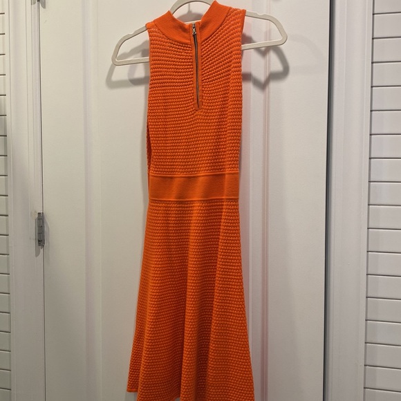 Bright orange Milly dress - petite - Picture 2 of 3